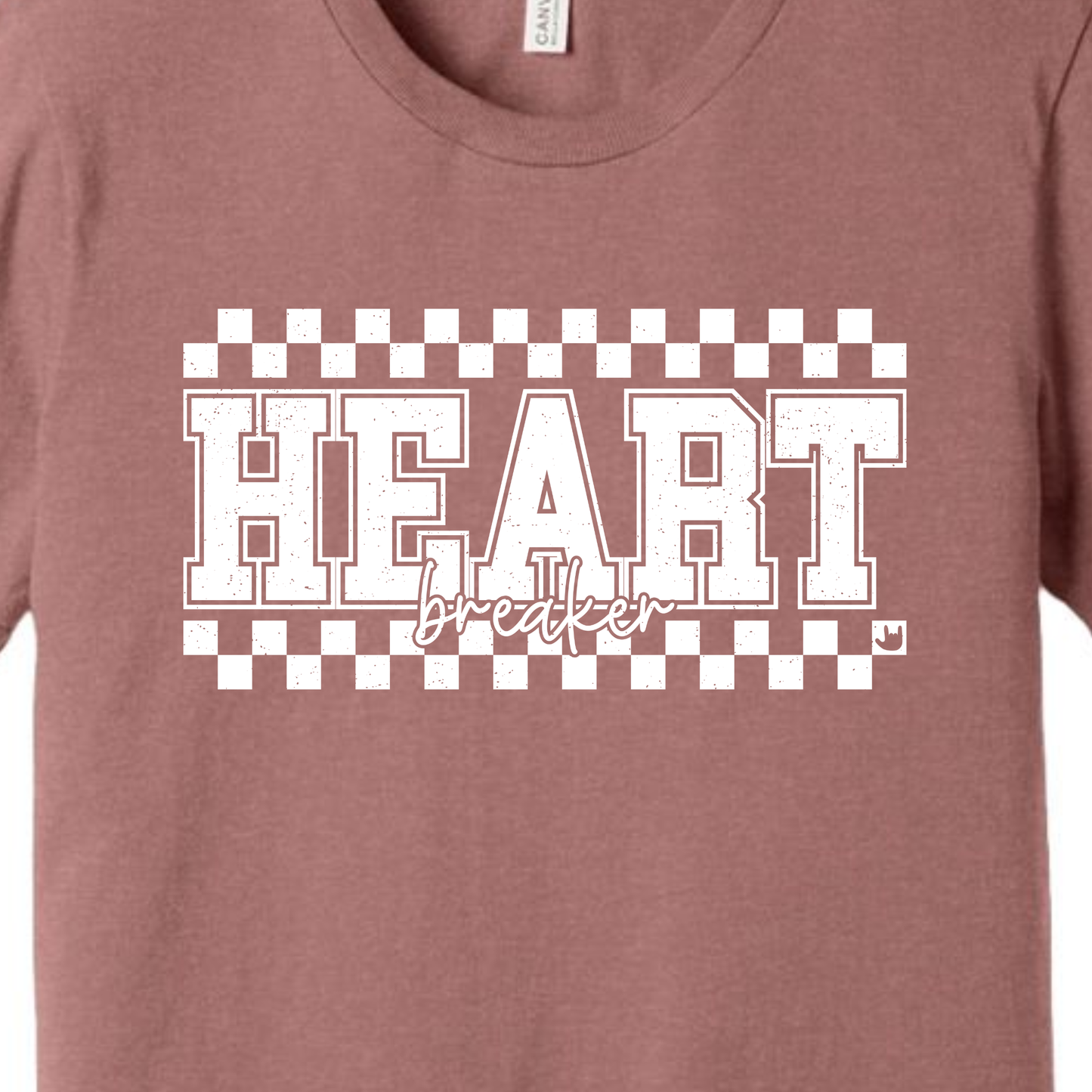 T-Shirt  Heather Mauve - Valentines (Multiple Prints)